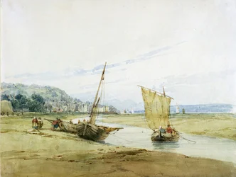 Bij Honfleur, ca. 1822