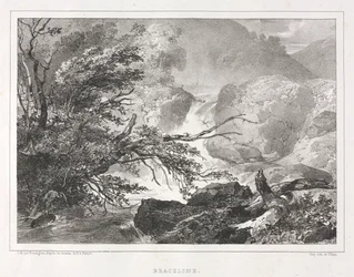 Schilderachtige uitzichten van Schotland: Brackline, 1826
