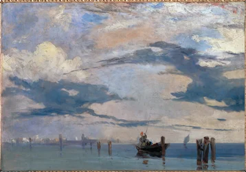 De lagune van Venetië