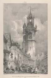 Toren van de Gros-Horloge, in 1417 gebouwd onder Engelse heerschappij