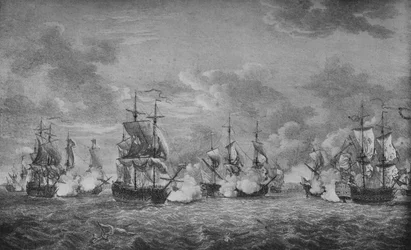 De Slag bij Cap-Français, ca. 1760
