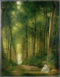 De beukenlaan, Denbies, 1870