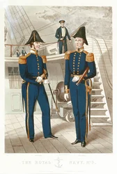 De Koninklijke Marine. Nr. 3. Dokter. Bootsman. Meester