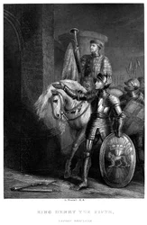 Koning Hendrik V voor Harfleur