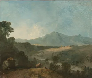 Cader Idris, met de Mawddach Rivier, c. 1774