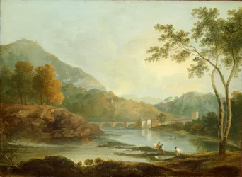 Castell Dinas Bran, Llangollen, ca. 1771