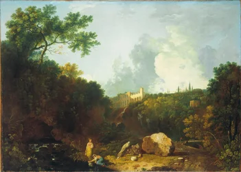 Vergezicht op de villa van Maecenas, Tivoli