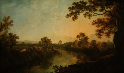 De rivier Dee, nabij Eaton Hall, c.1759-60