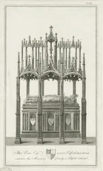 Lichfield Cathedral - Monument voor bisschop Blythe