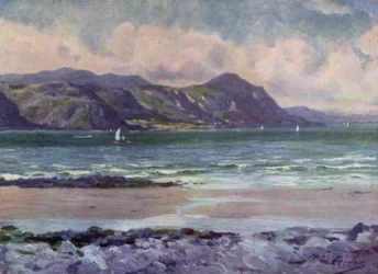 Ver Uitzicht op Penmaenmawr, Vroeg Ochtendlicht