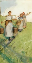 Terug naar huis - De melkmeisjes