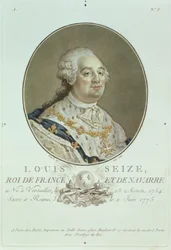 Portret van Lodewijk XVI (1754-93) uit 