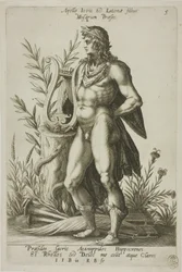 Apollo, plaat 5 uit Parnassus Biceps