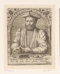 Portret van Guillaume Philandrier