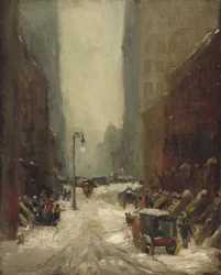 Sneeuw in New York, 1902