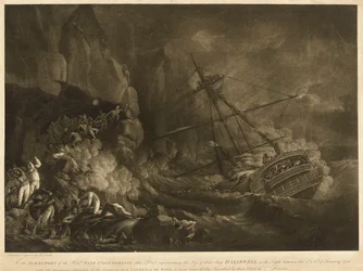 Het verlies van het schip 