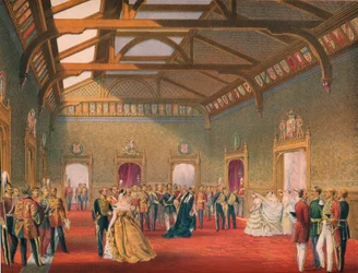 Het regelen van de processie van de bruid, 1863