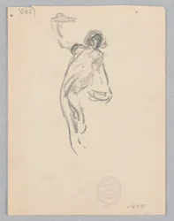 Studie voor een dansende vrouw, "Moods to Music," Mendelssohn Glee Club, New York, NY
