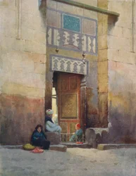 Een moskeedeur, Caïro