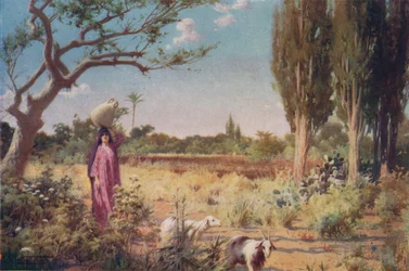 Een pastorale bij Damietta, ca. 1880, 1904
