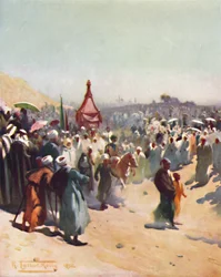 Terugkeer van de Mahmal, c1880, 1904