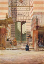 De bronzen deuren van El-Maristan El-Kelaun, ca. 1880, 1904