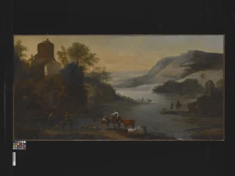 Landschap met dieren