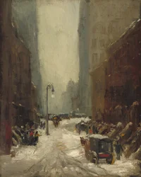 Sneeuw in New York