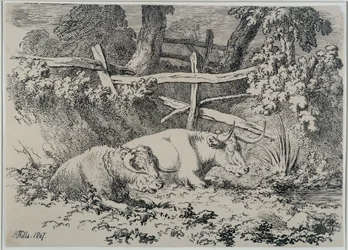 Rustende Vee, 1807