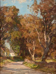 Langs de weg bij Colvend Manse, Dalbeattie