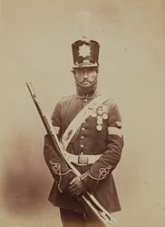 Kleur-Sergeant John Paul, Royal Sappers and Miners, 1856