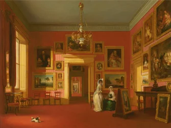 De schilderijengalerij van Lord Northwick in Thirlestaine House