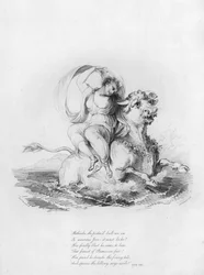 Anacreon, Ode LIV (gravure)
