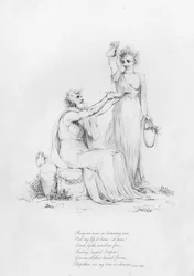 Anacreon, Ode XVIII (gravure)
