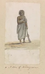 Een inwoner van Madagaskar