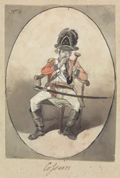 Een Sepoy Jamader