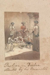 De Maratha Peshwa en zijn Ministers
