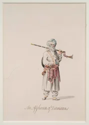 Een Afghaan uit Damaun
