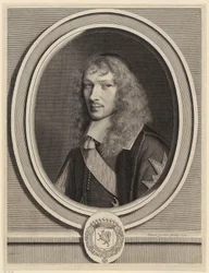 Portret van Basile Fouquet, geestelijke