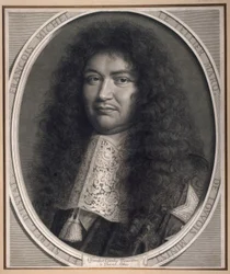 Portret van François Michel Le Tellier, markies de Louvois, minister en staatssecretaris