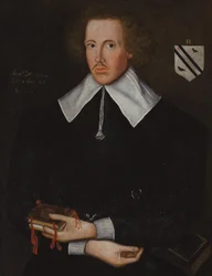 Portret van een heer, 28 jaar, 1632