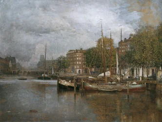 Kanaal in Rotterdam