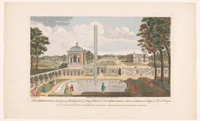 Gezicht op het Schloss Moritzburg