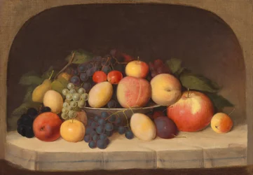 Fruitstilleven, ca. 1849 (olieverf op doek)