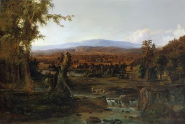 Landschap met herder, 1852