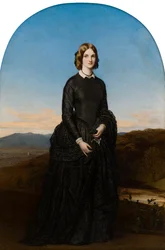 Portret van de eerbiedwaardige Selina Weld Forester, gravin van Bradford