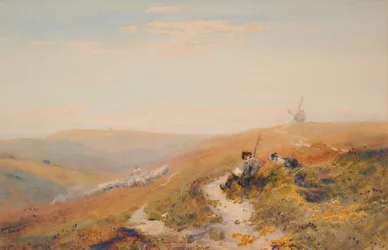 De Sussex Downs (Herfst)