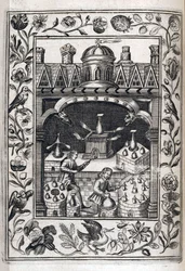 Twee alchemisten die drankjes maken