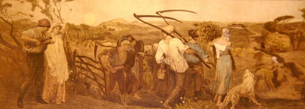 Oogstmaan, ca. 1883