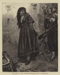 Het Einde van de Commune, Executie van een Petroleuse